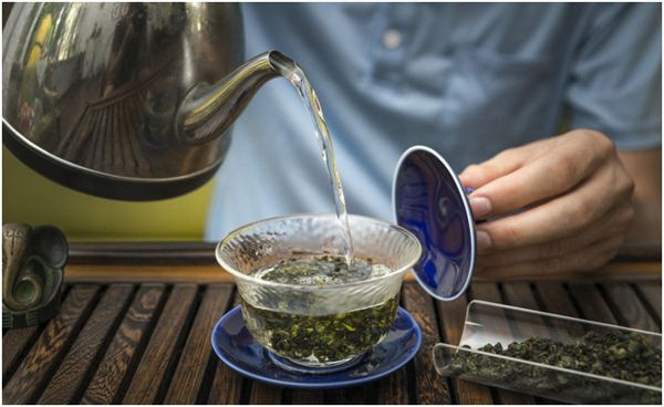 приготовление чая тегуаньинь