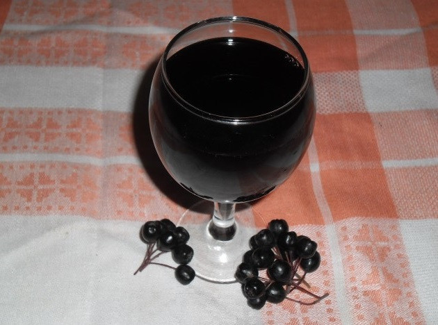 домашнее вино из аронии фото