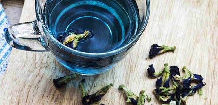 Полезные свойства синего чая