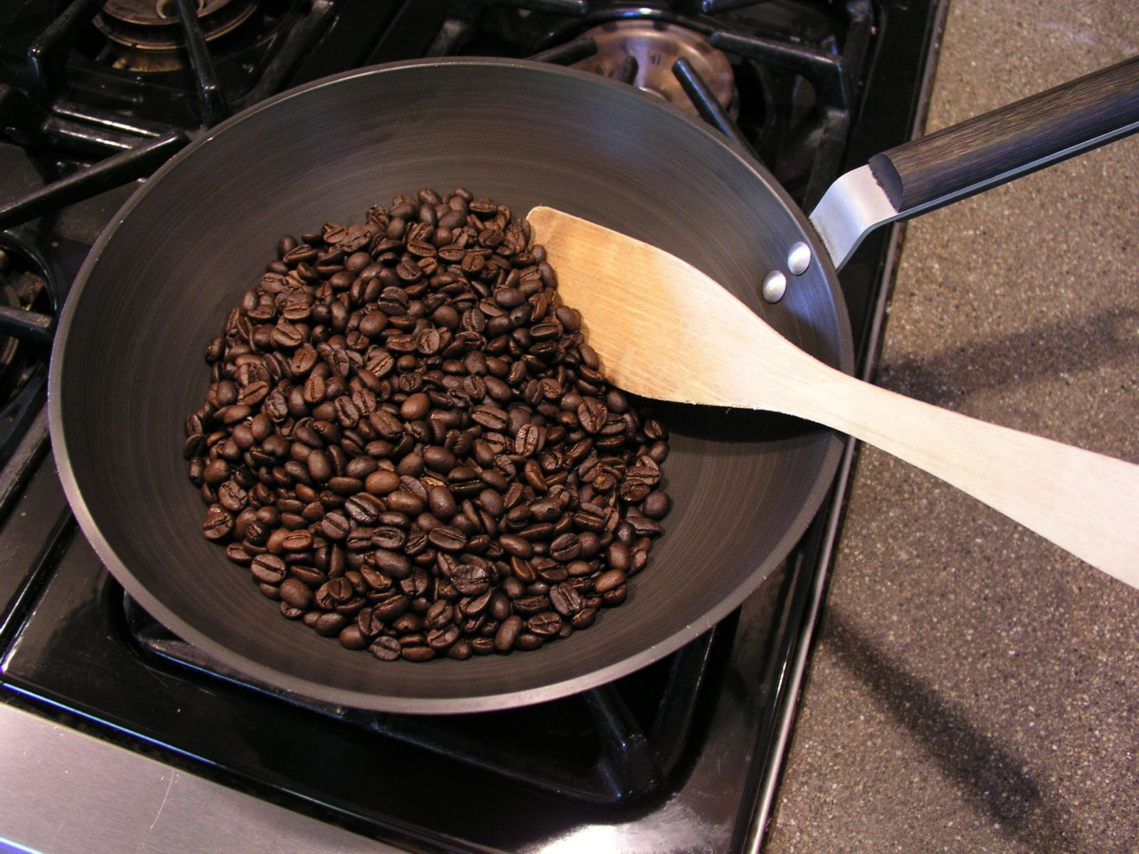 фотографии кофе, обжаренного на сковороде в домашних условиях