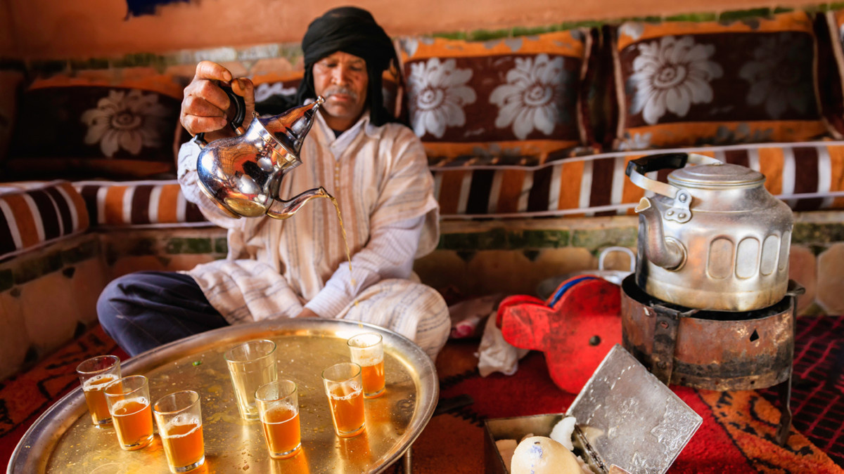 Марокканская чайная церемония