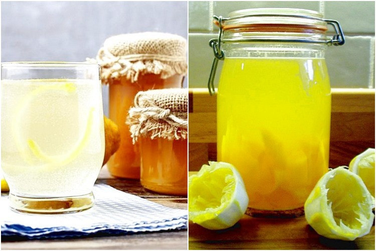 самогон с лимоном и медом